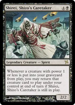 SHIREI, SHIZO'S CARETAKER mtg Moderately Played Betrayers of Kamigawa Rare - Image 1