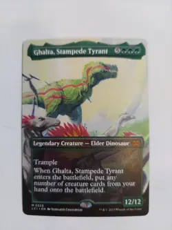 Ghalta, Stampede Tyrant (Borderless) The Lost Caverns of Ixalan Regular - Image 1
