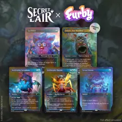 🔥 MTG Secret Lair PRESALE Confetti Foil Furby: The Oddbodies - Image 1