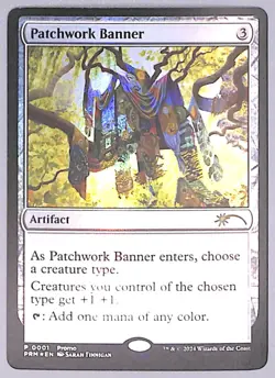 Patchwork Banner - Foil - 1 - Media (MEDIA) (PRM) MTG - Image 1