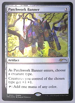 Patchwork Banner - Foil - 1 - Media (MEDIA) (PRM) MTG - Image 3