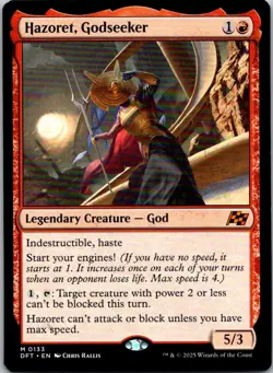 Magic the Gathering Hazoret, Godseeker Aetherdrift MTG Free Shipping! - Image 1