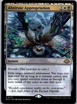 Magic the Gathering Abstruse Appropriation Modern Horizons 3 MTG Free Shipping! - Image 1