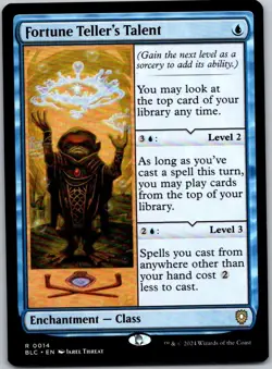 Magic the Gathering Fortune Teller's Talent Bloomburrow Commander MTG Free Ship! - Image 1