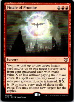 Magic the Gathering Finale of Promise Outlaws of Thunder Junction Commander MTG - Image 1