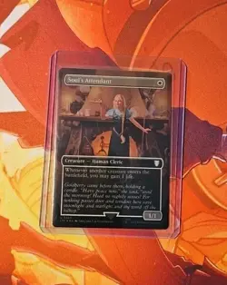 MTG Soul's Attendant (Borderless) - The Lord of the Rings (LTC) NM Foil - Image 1
