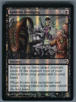 Magic_the_gathering Onslaught Aphetto Dredging #125 FOIL - Image 1