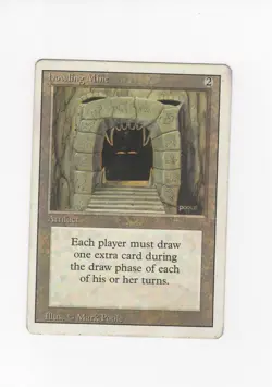 Howling Mine Revised HP stain MTG Magic the Gathering - Image 1