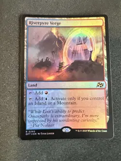 MTG - Riverpyre Verge FOIL R Aetherdrift 260 LP-NM - Image 1