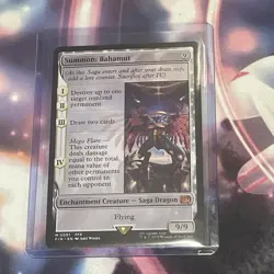 MTG Summon: Bahamut Magic: The Gathering Final Fantasy Mythic #0001 non-holo - Image 1