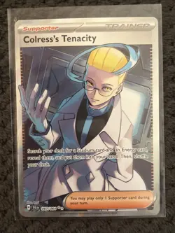 Colress's Tenacity Shrouded Fable Ultra Rare Card 087/064 Near Mint Condition - Image 1