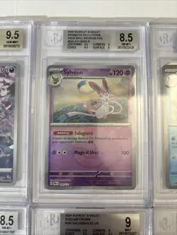 Pokemon 10 Card All Beckett Graded Slab Lot !! #12 - Image 5