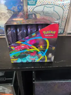 Pokemon TCG Mega Evolution MINI TIN DISPLAY Tins No Shrink - Image 2