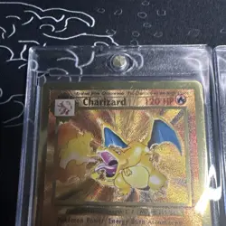 Pokemon Celebrations Gold Metal Charizard & Pikachu Cards 25th Anniversary Base - Image 3