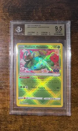 Radiant Venusaur 004/078 Pokemon GO Holo - Image 1