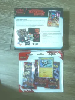 Pokemon TCG Scarlet & Violet Destined Rivals ETB&3 pack Zebstrika Blister SEALED - Image 2