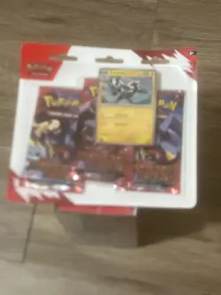 Pokemon TCG Scarlet & Violet Destined Rivals ETB&3 pack Zebstrika Blister SEALED - Image 4