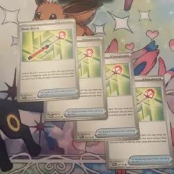Roto-Stick 127/131 Common Playset 4X Prismatic Evolutions Pokemon TCG - Image 1