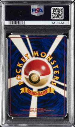 1996 POKEMON BASE SET JAPANESE #6 CHARIZARD-HOLO PSA 1 - Image 2