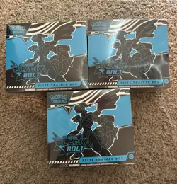 Pokemon TCG Sealed Collection Lot Of 10 Black Bolt Set - Image 2
