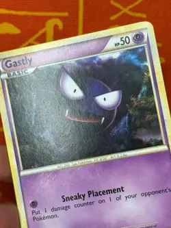 POKEMON TCG GASTLY 63/102 NON HOLO COMMON EXCELLENT TRIUMPHANT - Image 3