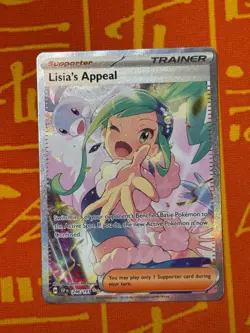 POKEMON TCG LISIA'S APPEAL 246/191 SPECIAL ILLUSTRATION RARE NM SURGING SPARKS - Image 1