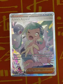 POKEMON TCG LISIA'S APPEAL 246/191 SPECIAL ILLUSTRATION RARE NM SURGING SPARKS - Image 2