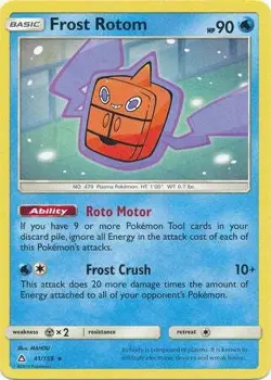 Frost Rotom 41/156 Rare - Pokemon Ultra Prism - Image 1