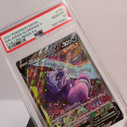 Pokemon TCG - Chilling Reign 179 FA Galarian Slowking V - PSA 10 GEM MT - Image 1