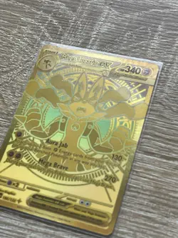 Mega Lucario ex - Mega Evolution 188/132 English - Gold Rare - Pokemon TCG -READ - Image 2