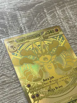 Mega Lucario ex - Mega Evolution 188/132 English - Gold Rare - Pokemon TCG -READ - Image 3