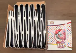 Pokemon 151 Mew Binder Lot - Binders Only, Never Used, 16 Binders Total - Image 1