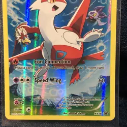 Pokemon Full Art Latias Black Star Promo- XY78 - NM - Image 3