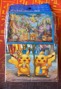 POKEMON CENTER JAPAN PIKACHU DECK BOX & SLEEVESNEW - Image 1