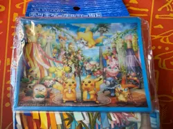 POKEMON CENTER JAPAN PIKACHU DECK BOX & SLEEVESNEW - Image 3