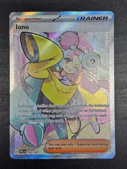Iono 254/193 - Pokemon Paldea Evolved Full Art Ultra Rare - Image 1