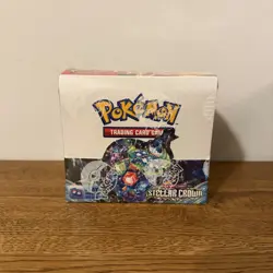 Pokemon TCG Stellar Crown Booster Box Factory Sealed (36 packs) English S&V - Image 1