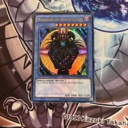 (EF) Yugioh Magician of Black Chaos YGLD-ENC01 Ultra Rare Unlimited VLP - Image 1