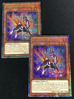 Yugioh Salamangreat Gazelle MP24-EN049 1ST 25TH QUARTER X2 (NM) - Image 1