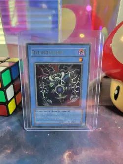 Relinquished SDP-001 Yu-Gi-Oh TCG Starter Deck Pegasus Unlimited Ultra Rare DMG - Image 1