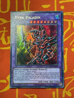 YUGIOH DARK PALADIN DUEL TERMINAL ULTRA RARE 1ST NEAR MINT HAC1-EN018 - Image 1