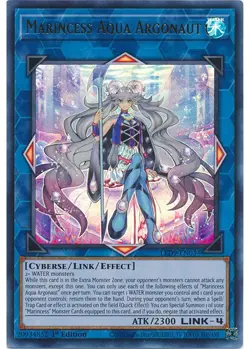 Yugioh - Marincess Aqua Argonaut (Ultra Rare) (1st Edition) - LED9-EN034 P - Image 1