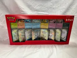 Pokemon TCG Prismatic Evolutions Costco 8 Mini-Tin Bundle w/ Promo Cards NEW - Image 1