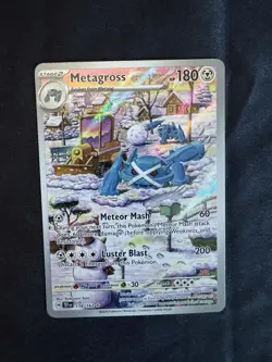 Pokemon TCG Metagross Illustration Rare Card 178/162 SV05: Temporal Forces - Image 1