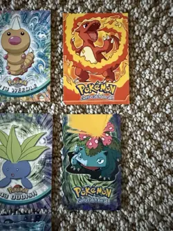 Pokemon Topps Tv Show Animation Card Lot Of 14 Including Holo And Checklist Card - Image 3