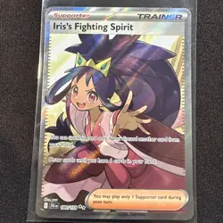 Iris's Fighting Spirit Ultra Rare SV09: Journey Together 180/159 NM Pokemon Card - Image 1