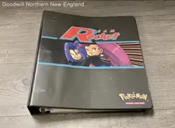 Pokemon 360 Card Lot Binder Trading Card Collection TCG Team Rocket - Image 1