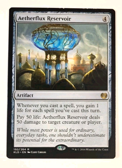 Aetherflux Reservoir 192 - Kaladesh KLD - MTG Magic the Gathering Card - Image 1