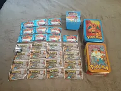 Pokemon Topps Trading Cards, Tins Bundle - Image 1