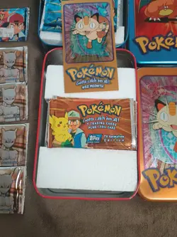 Pokemon Topps Trading Cards, Tins Bundle - Image 3